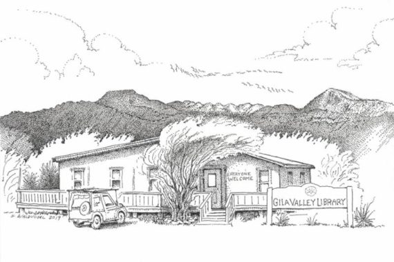 — library illustration, Steve Waldvogel –
