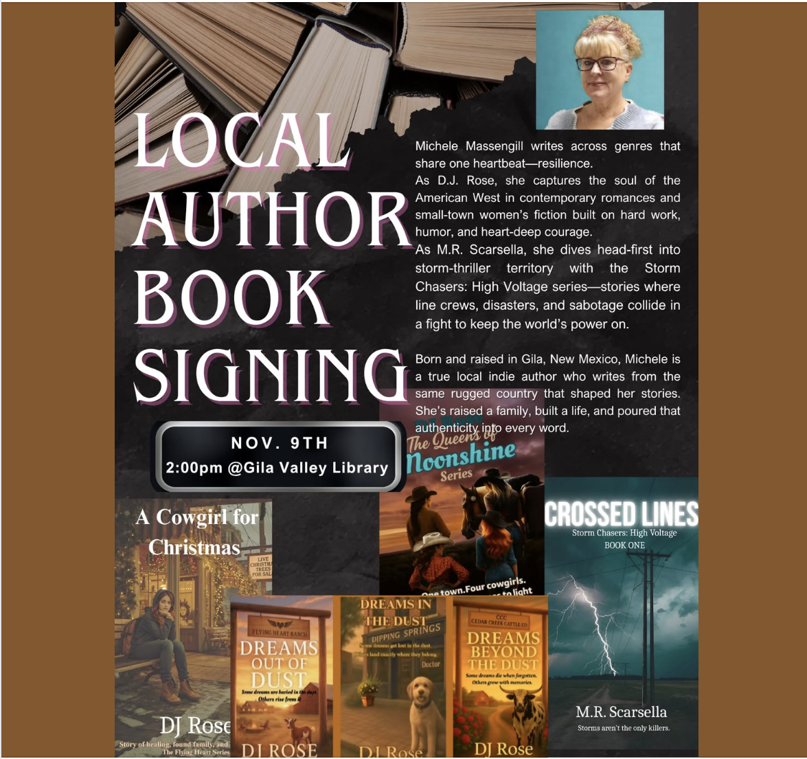 M Massengil Book Signing