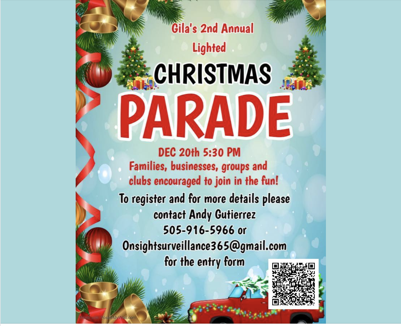 2nd annual Christmas Parade
