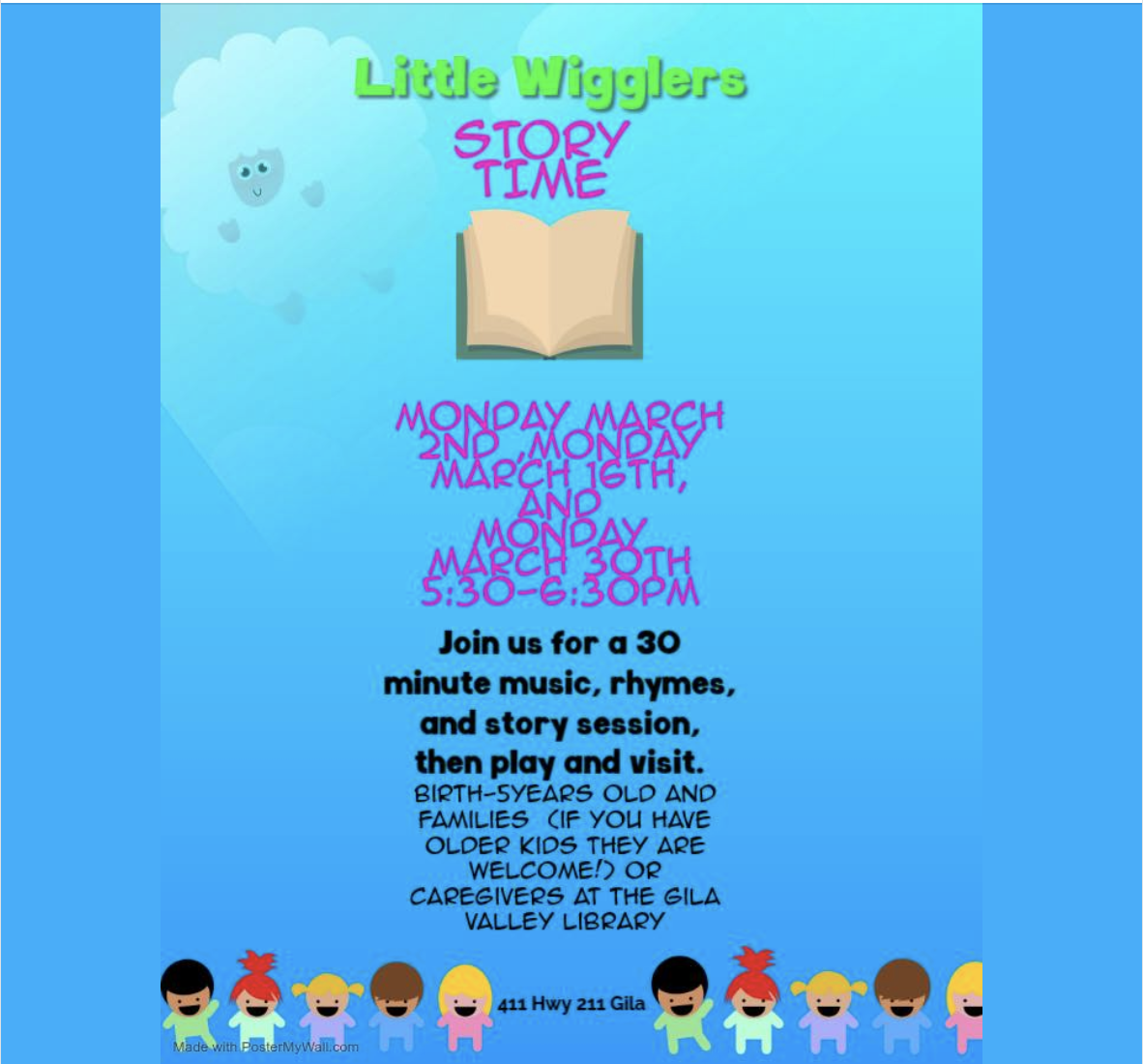 March Little Wigglers