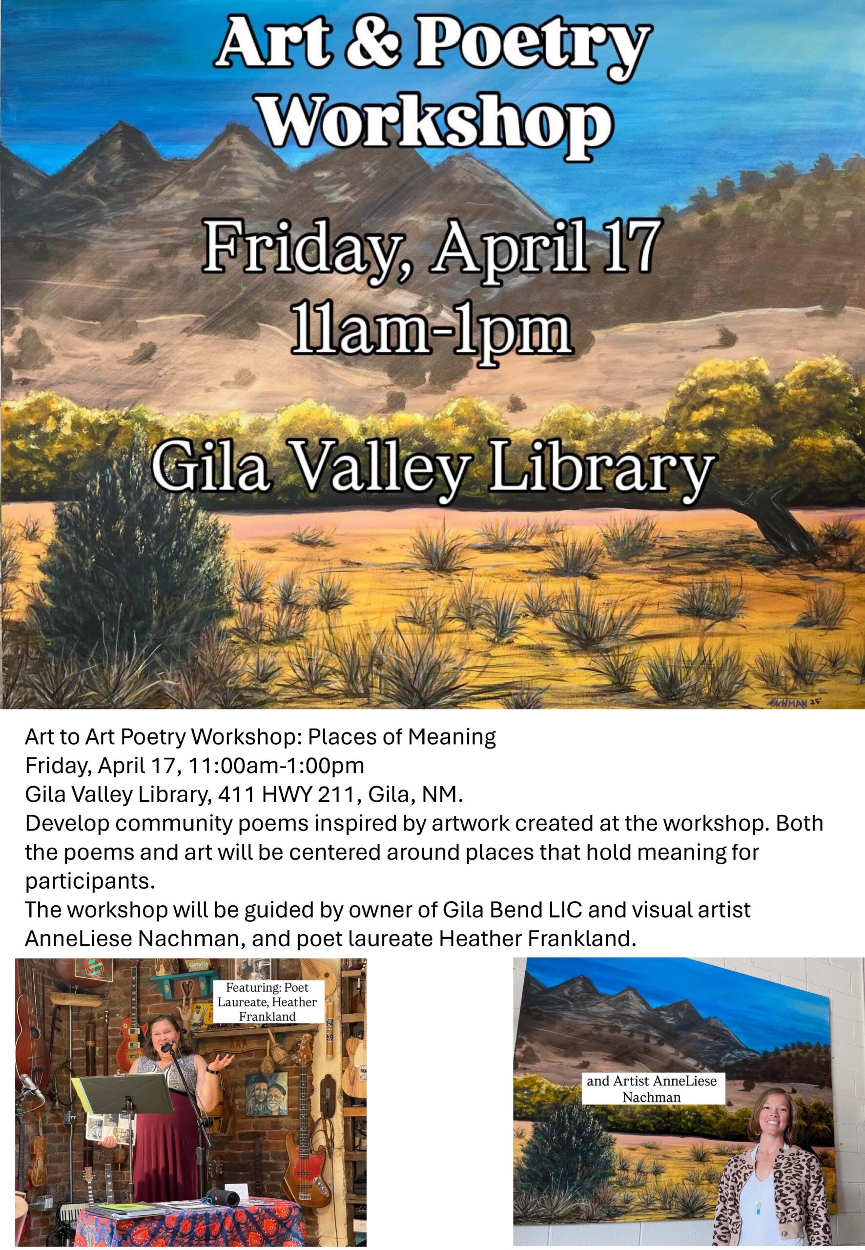 Art and Poetry Workshop