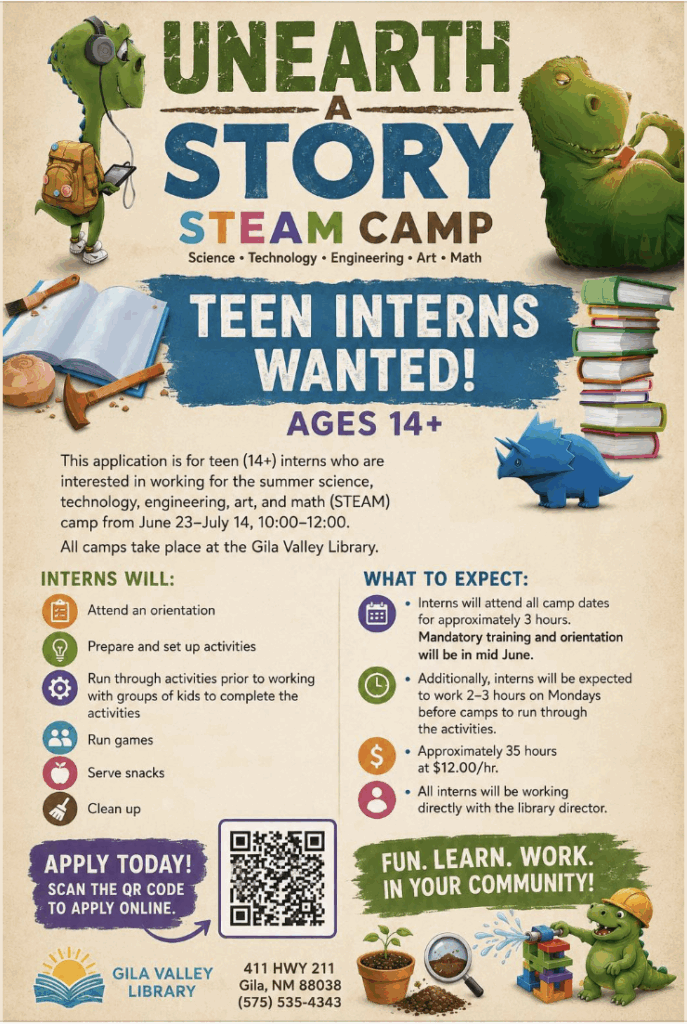 Tean Interns for Steam Camp