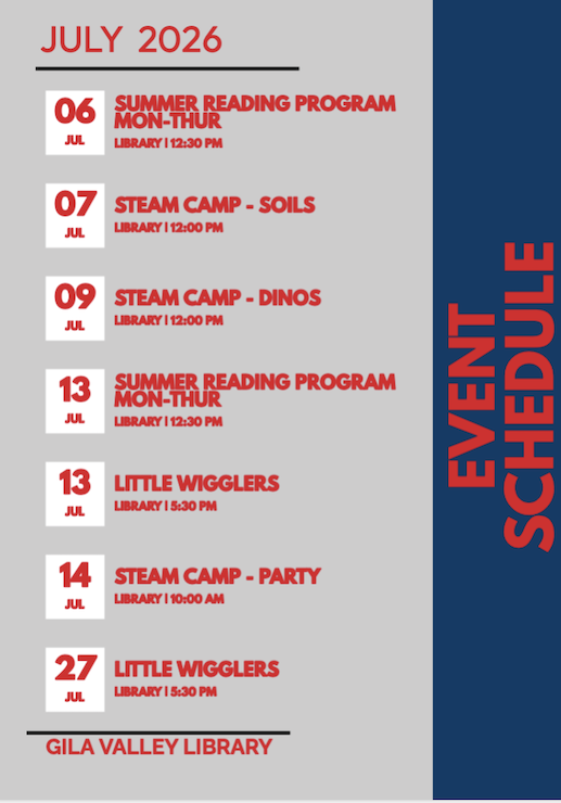 July Events 2
