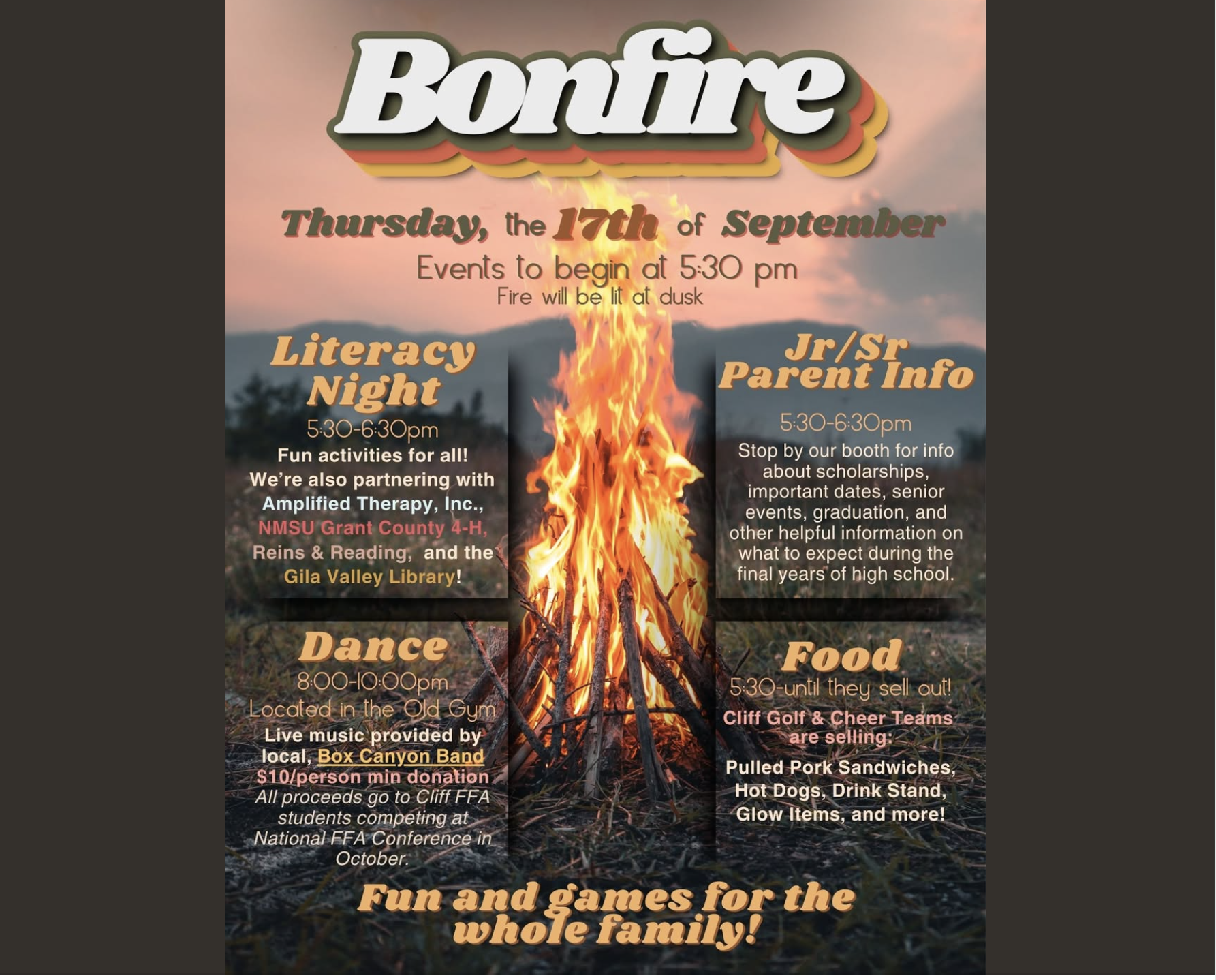 Bon fire night