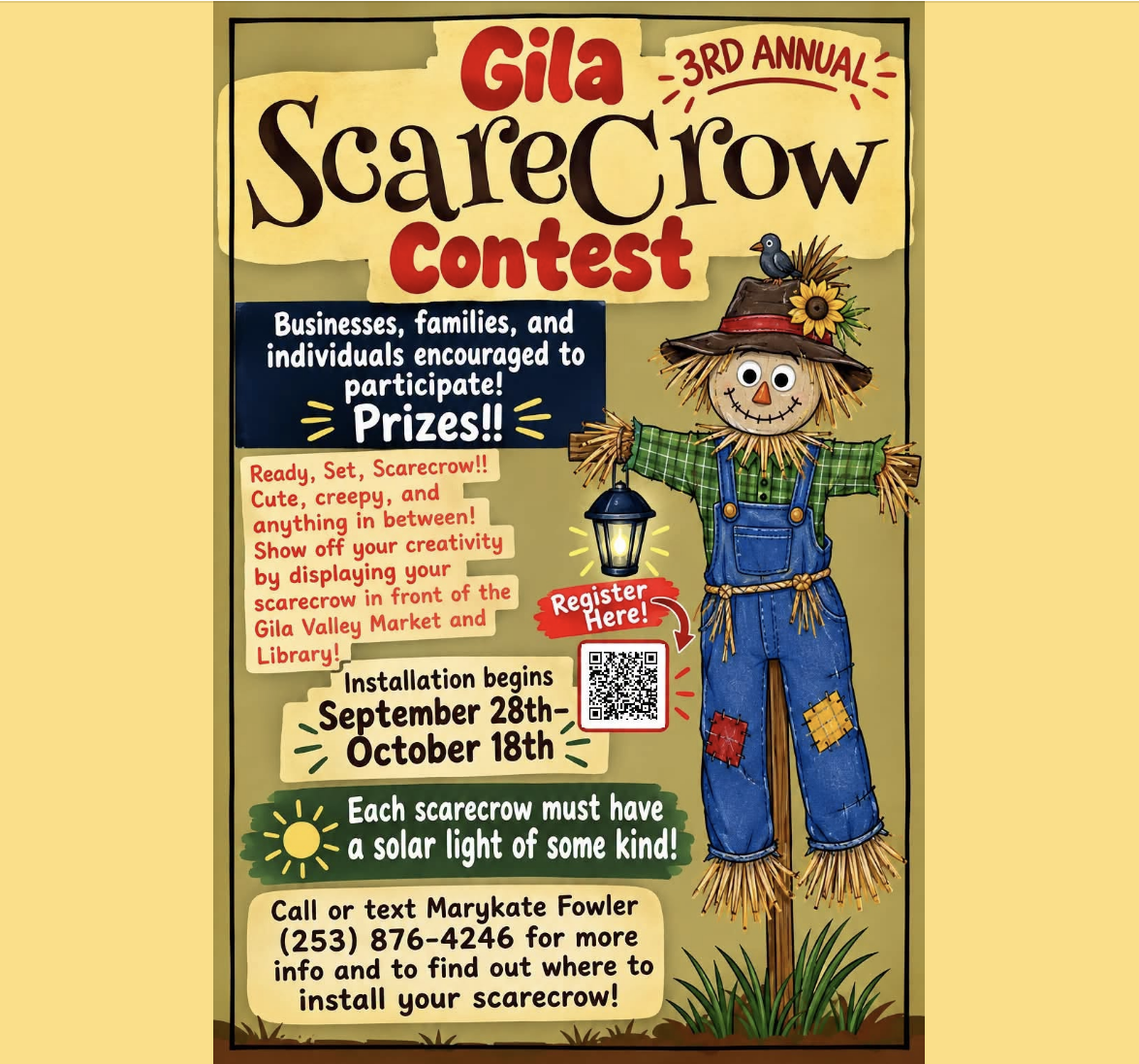 SCARECROW CONTEST